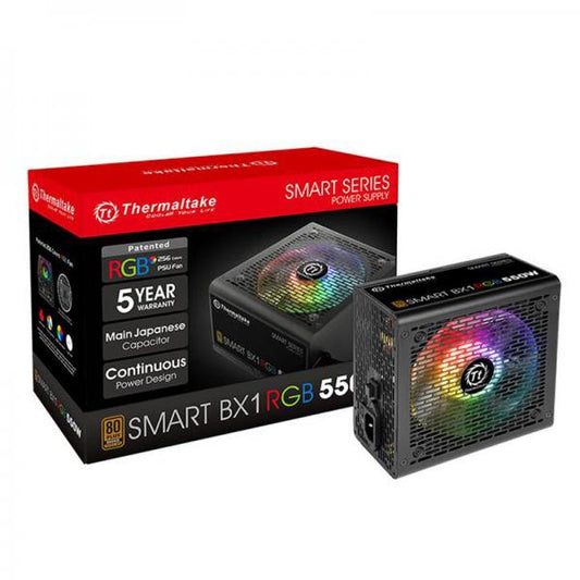 Thermaltake Smart BX1 RGB 550 Non Modular PSU (550 Watt)