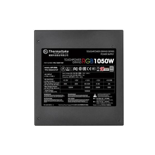 Thermaltake Toughpower Grand RGB 1050 Platinum PSU (1050 Watt)