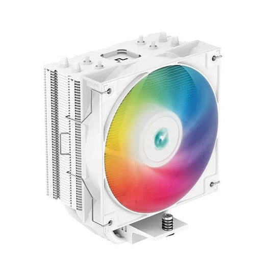 Deepcool Gammaxx AG400 ARGB 120mm CPU Air Cooler (White)