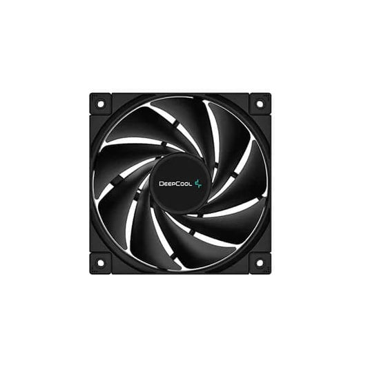 DEEPCOOL FK120 120mm 1850RPM 4-Pin PWM Non-RGB Cabient Fan (Black) (Single Pack)