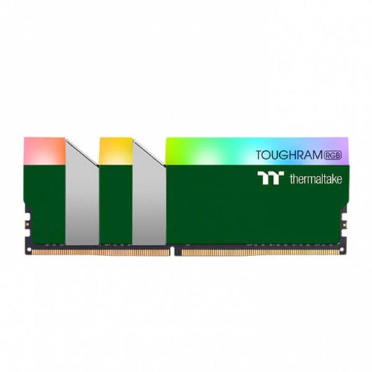 Thermaltake TOUGHRAM RGB 16GB (8GBx2) 3600MHz DDR4 RAM (Racing Green)
