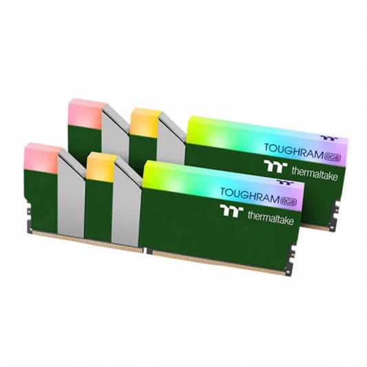 Thermaltake TOUGHRAM RGB 16GB (8GBx2) 3600MHz DDR4 RAM (Racing Green)