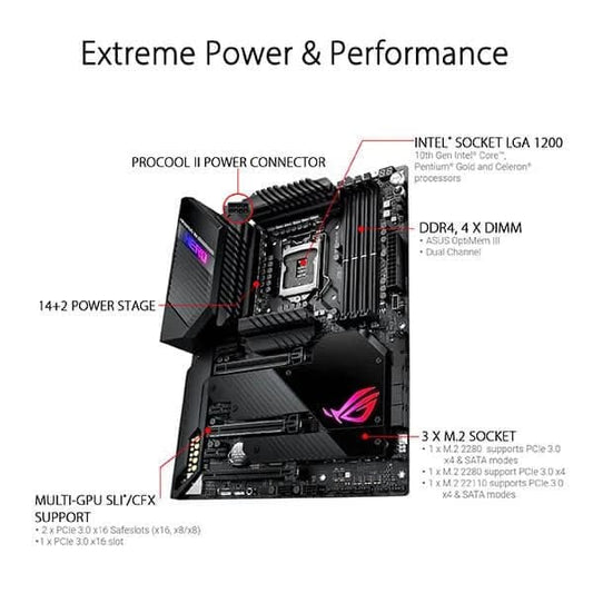 ASUS ROG Maximus XII Hero WiFi Motherboard