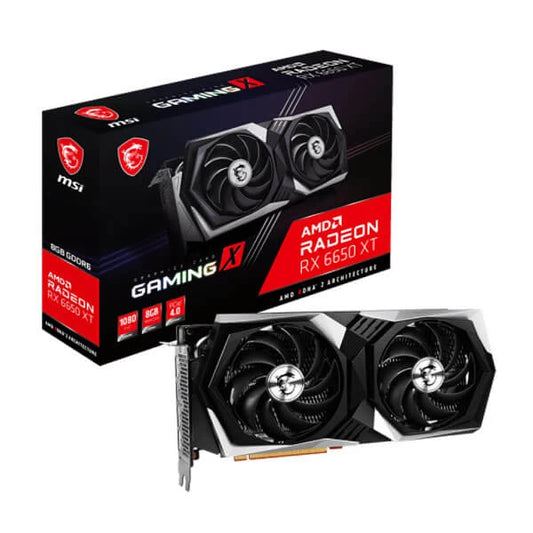 MSI AMD Radeon RX 6650 XT Gaming X 8GB GDDR6 Gaming Graphics Card