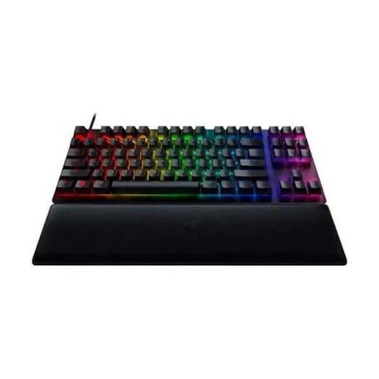 Razer Huntsman V2 Tenkeyless Mechanical Gaming Keyboard Clicky Optical Purple Switches