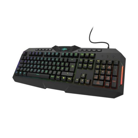 HAMA Exodus 700 Full Size Semi Mechanical Wired Gaming Keyboard ( Black )