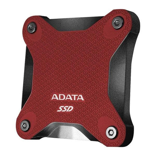 Adata SD600Q 240GB Red Portable External SSD (ASD600Q-240GU31-CRD)