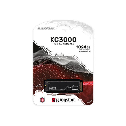Kingston KC3000 1TB M.2 NVMe Gen4 Internal SSD