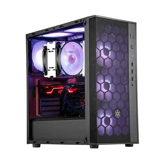 SilverStone FARA R1 Tempered Glass Mid Tower Cabinet (Black)