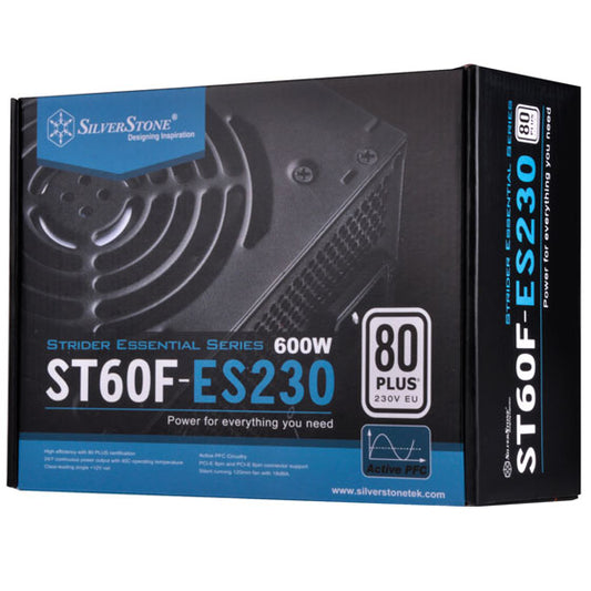 SilverStone ST60F-ES230 80+ White Non Modular PSU (600 Watt)