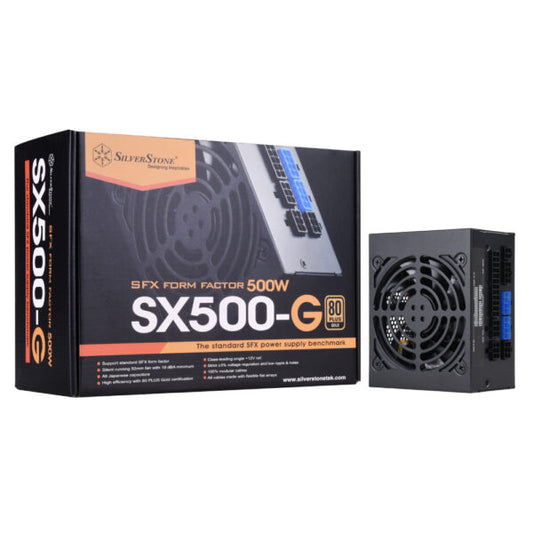 SilverStone SST-SX500-G 500W SFX Gold Full Modular PSU (500 Watt)