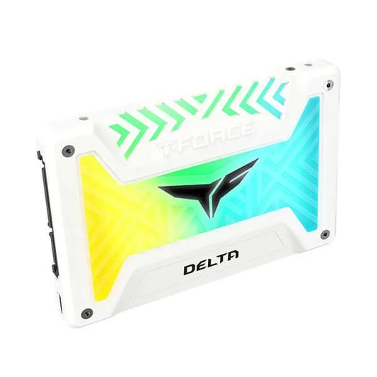 TeamGroup T-Force Delta RGB 500GB Internal SSD (White)