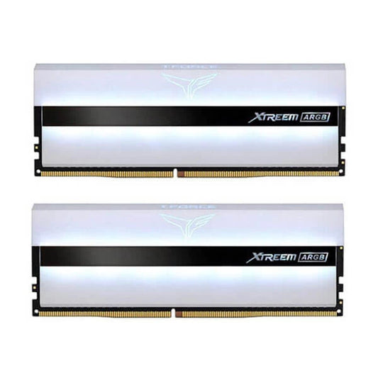 TeamGroup T-Force XTREEM ARGB 32GB (16GBx2) 3600MHz DDR4 RAM (White)