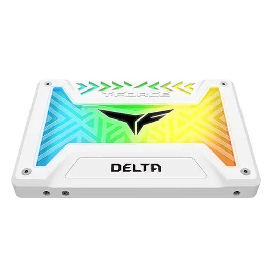 TeamGroup T-Force Delta RGB 1TB SATA SSD (White)
