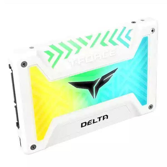 TeamGroup T-Force Delta RGB 1TB SATA SSD (White)