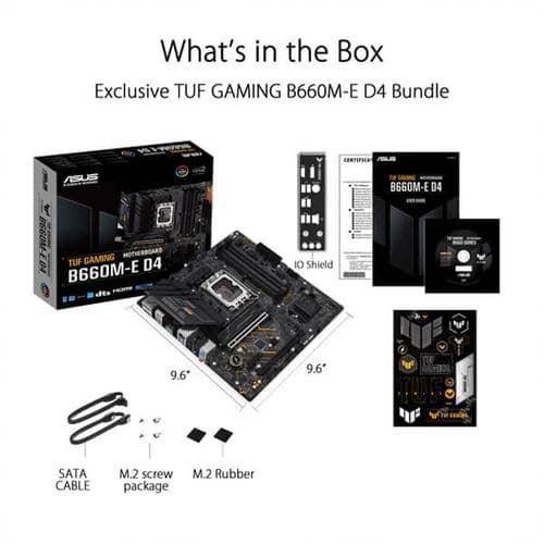 Asus TUF Gaming B660M-E D4 Motherboard