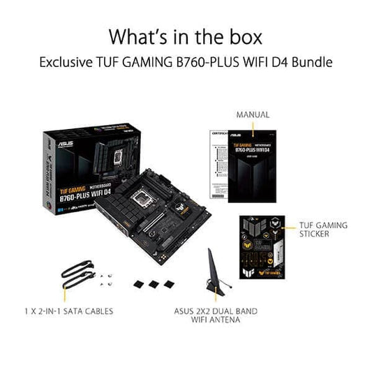 Asus TUF Gaming B760-Plus Wi-Fi D4 Motherboard