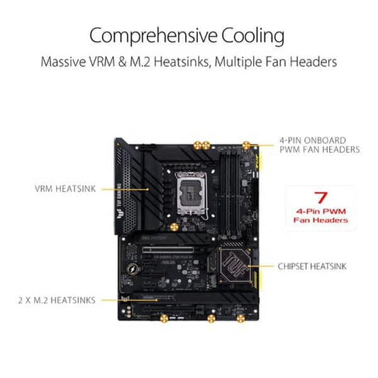 Asus TUF Gaming Z790 Plus D4 ATX Motherboard