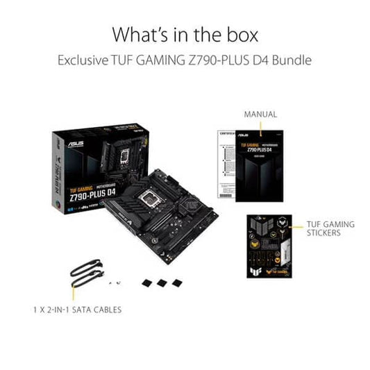 Asus TUF Gaming Z790 Plus D4 ATX Motherboard