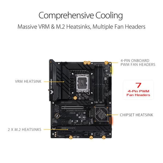 Asus TUF Gaming Z790 Plus Wi-Fi D4 ATX Motherboard