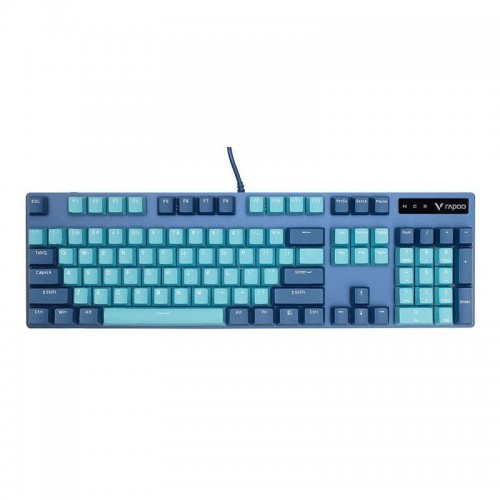 Rapoo V500 Pro Mechanical Gaming Keyboard (Cyan Blue) ( 6940056198822 )
