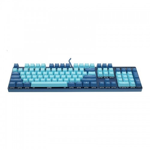 Rapoo V500 Pro Mechanical Gaming Keyboard (Cyan Blue)