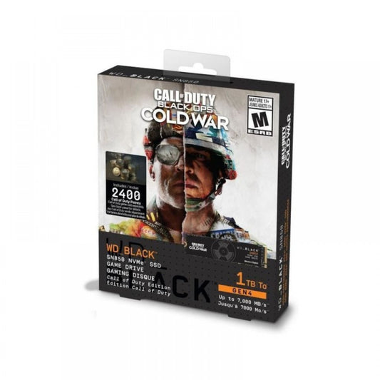 Western Digital Black SN850 1TB Call of Duty Black Ops Cold War Special Edition M.2 NVMe Gen4 SSD