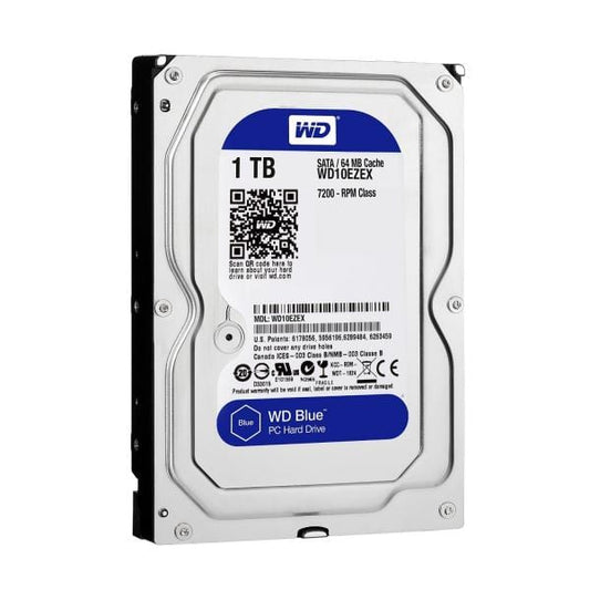 Western Digital Blue 1TB 7200 RPM Desktop HDD