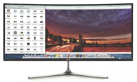 LG 34UC97 34 Inch Curved Ultrawide MAC Compatible QHD IPS Monitor