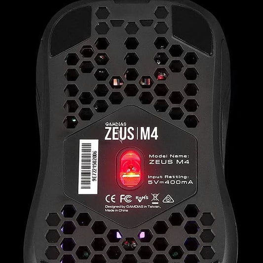 Gamdias ZEUS M4 RGB Wired Mouse And NYX E1 Mouse Pad Combo