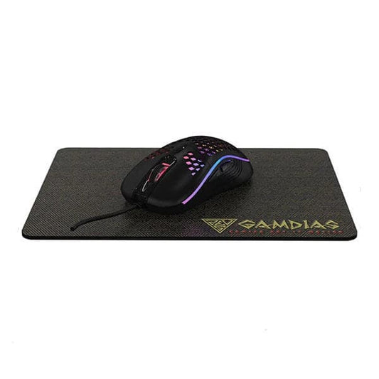 Gamdias ZEUS M4 RGB Wired Mouse And NYX E1 Mouse Pad Combo